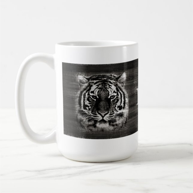 Tiger Sign Vintage Mug (Left)