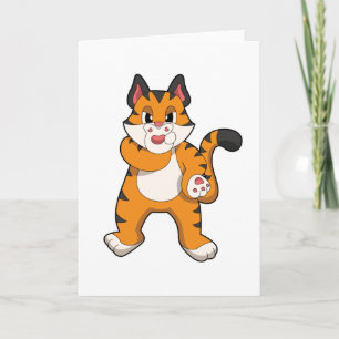 Tiger silent card
