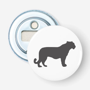 Tiger Silhouette Bottle Opener