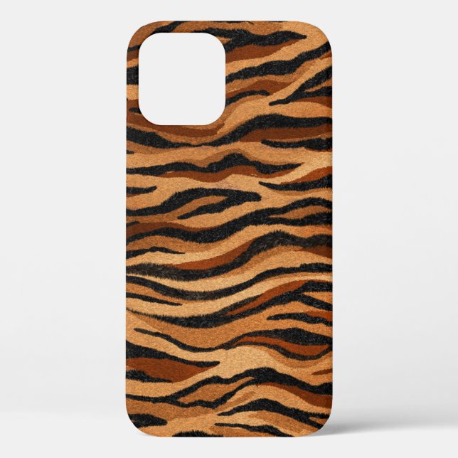 Tiger skin: hand-drawn seamless pattern. Case-Mate iPhone case (Back)
