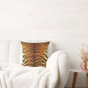 Tiger Skin Print Cushion