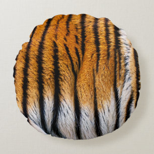 Tiger Skin Round Pillow