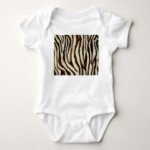 Tiger Skin Seamless Texture Baby Bodysuit