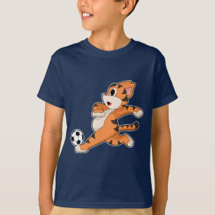 Tiger Soccer player Soccer T-Shirt