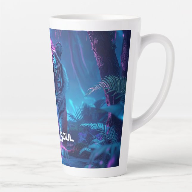 Tiger Soul Latte Mug (Right)