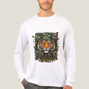 Tiger Spirit Men’s Bella+Canvas Tri-Blend Long Sle Shirt