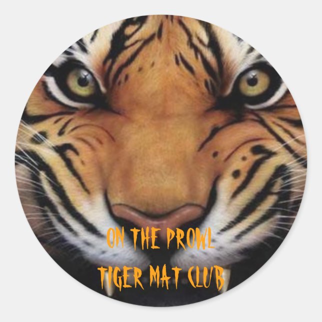 TIGER sticker (Front)
