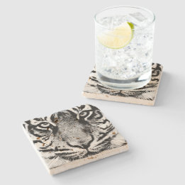 Tiger Stone Coaster