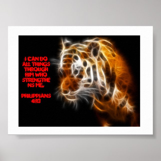 Tiger Strength poster (Front)