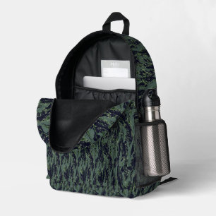 Tiger Stripe Forest Military Camouflage Printed Backpack