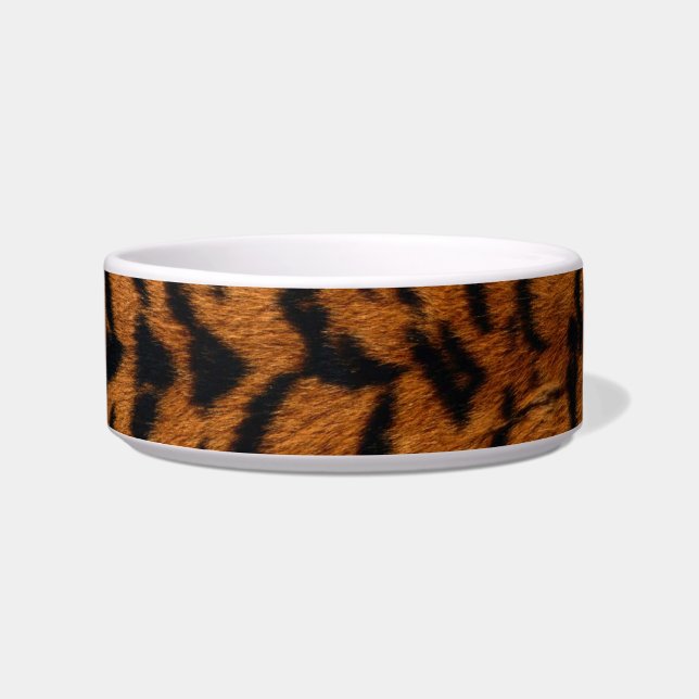 Tiger Stripe Fur Print Bowl (Front)