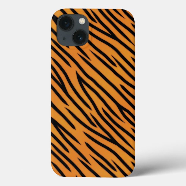Tiger Stripe Pattern Case-Mate iPhone Case (Back)