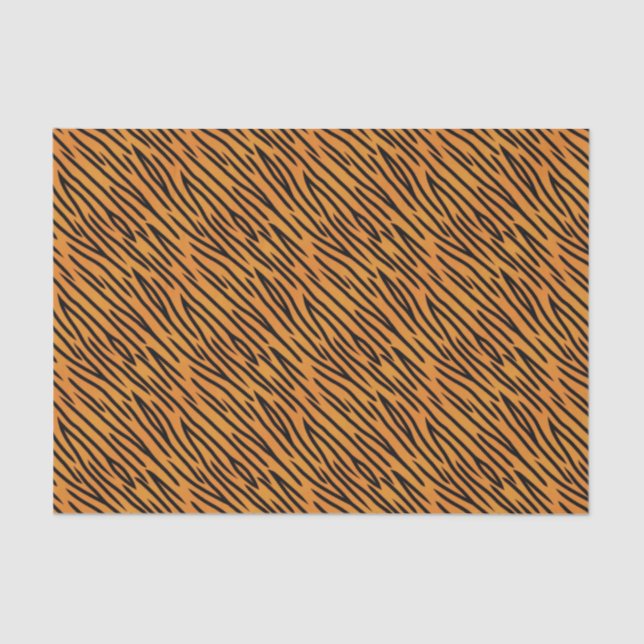 Tiger Stripe Pattern Tissue Paper (Front)