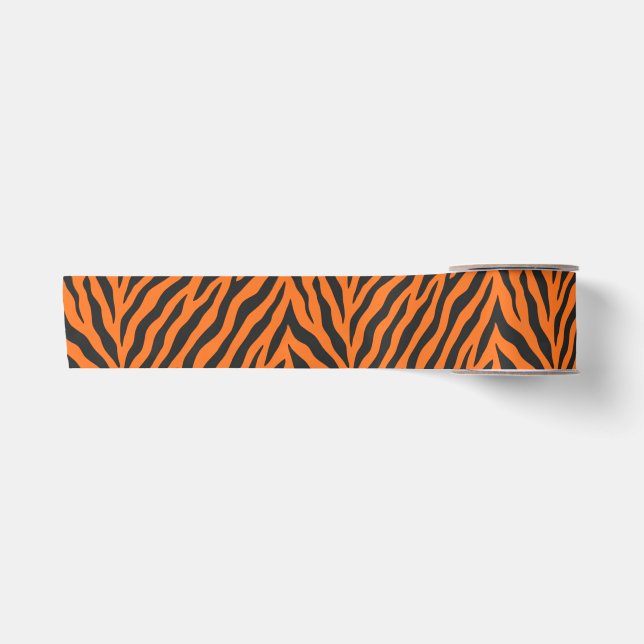 Tiger Stripe Satin Ribbon (Front)