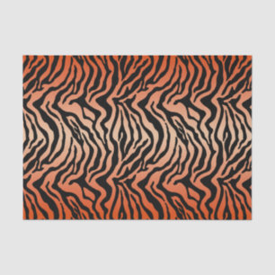 Tiger stripe tissue paper