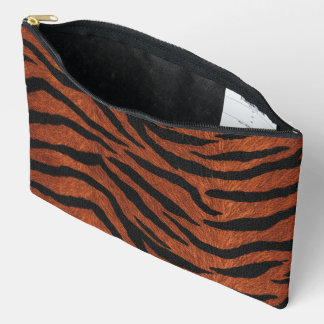 Tiger Stripe Wild Pattern Accessory Pouch