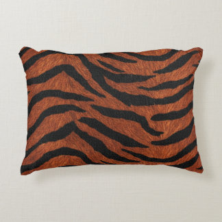 Tiger Stripe Wild Pattern Decorative Cushion