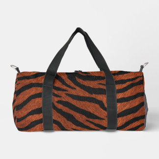Tiger Stripe Wild Pattern Duffle Bag