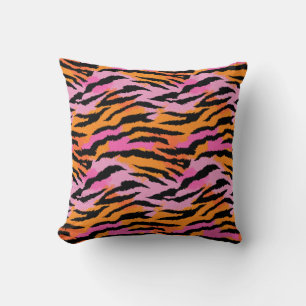 Tiger Stripes Animal Print Bold& Glamourous Cushion