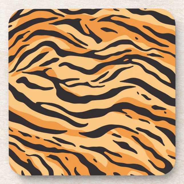 Tiger Stripes Coaster (Front)