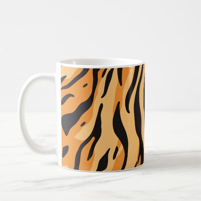 Tiger Stripes Coffee Mug (Left)