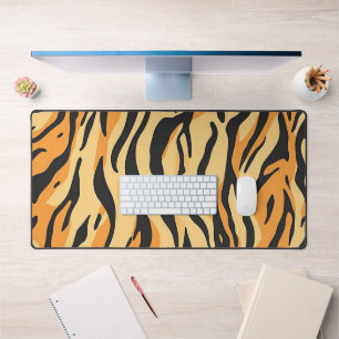 Tiger Stripes Desk Mat