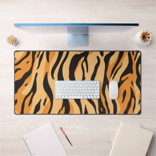Tiger Stripes Desk Mat