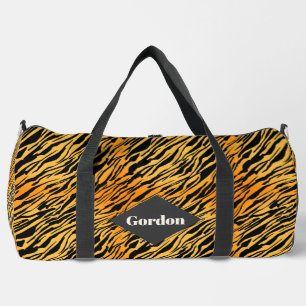 Tiger Stripes Duffle Bag