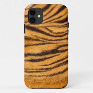 Tiger Stripes Fur Black and Orange Personalise it Case-Mate iPhone Case