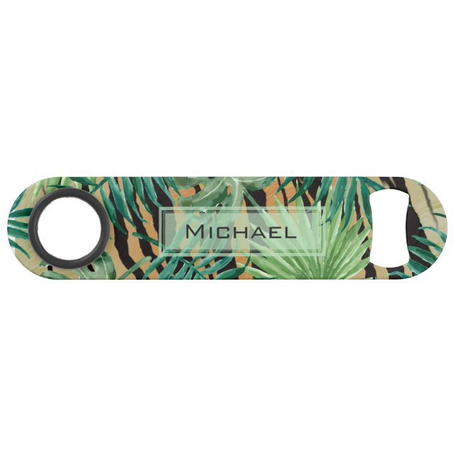 Tiger Stripes Jungle Camouflage Personalised (Front (Horizontal))