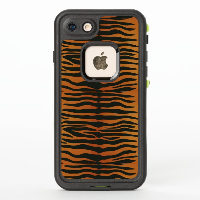 Tiger stripes LifeProof iPhone case (Back)