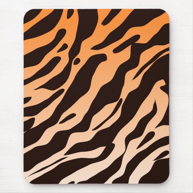 Tiger Stripes Mouse Pad (Front)