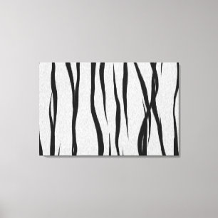 Tiger Stripes Pattern. Canvas Print