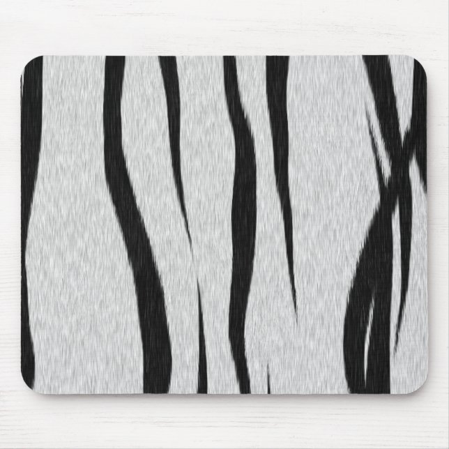 Tiger Stripes Pattern Mouse Pad (Front)
