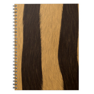 Tiger Stripes Pattern. Spiral Notebook