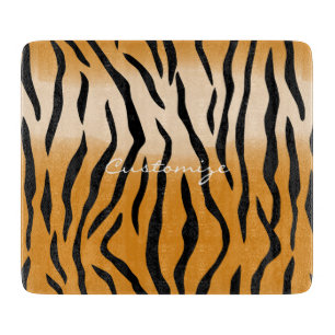 Tiger Stripes Pattern Thunder_Cove Cutting Board