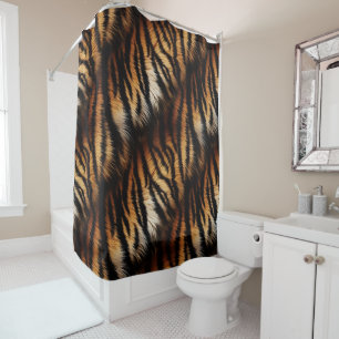 Tiger Stripes Shower Curtain