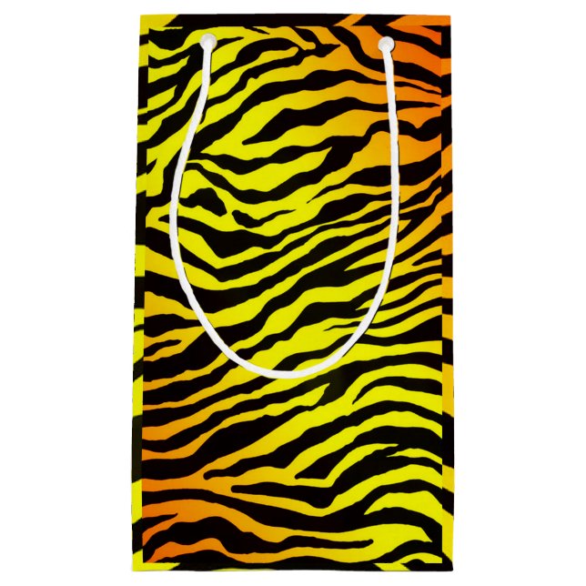 Tiger Stripes Small Gift Bag (Front)