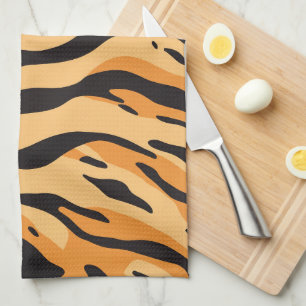 Tiger Stripes Tea Towel