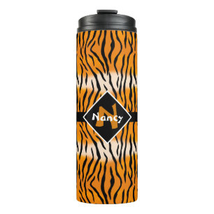 Tiger Stripes Thermal Tumbler