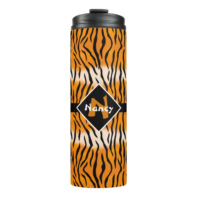 Tiger Stripes Thermal Tumbler (Front)