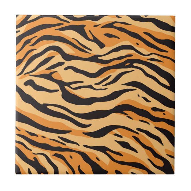 Tiger Stripes Tile (Front)