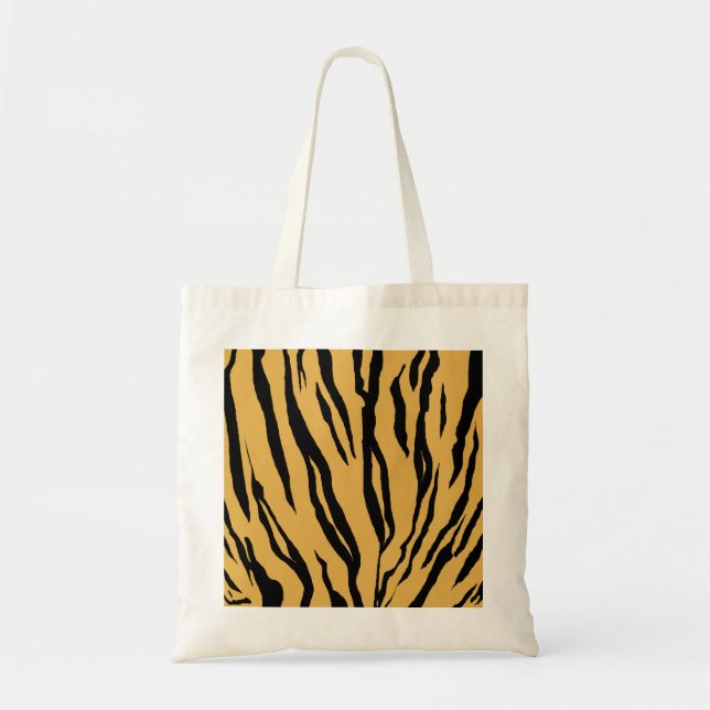 Tiger Stripes Tote Bag (Front)
