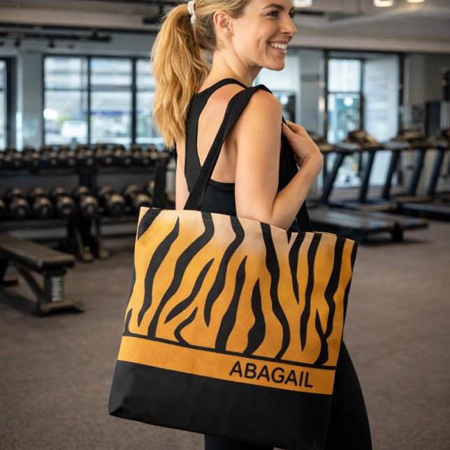 Tiger Stripes Tote Bag (Creator Uploaded)