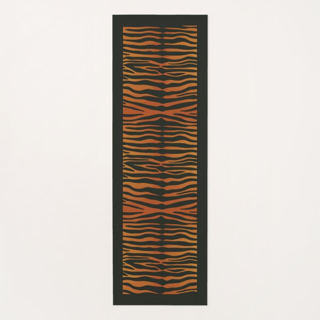 Tiger Stripes Yoga Mat (Front)