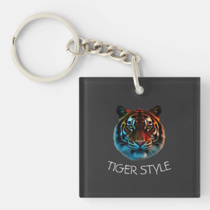 Tiger Style – Wild Energy Graphic Key Ring