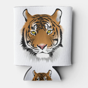 Tiger Sumatran Tiger Wildlife Man-Eater Wildcat Can Cooler