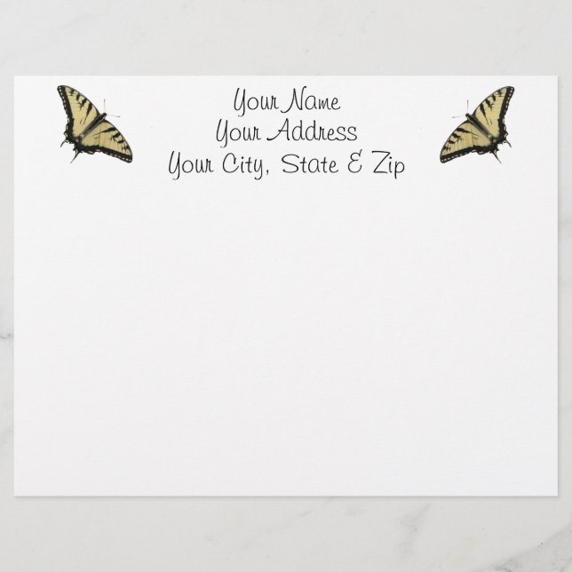 Tiger Swallowtail (Front)