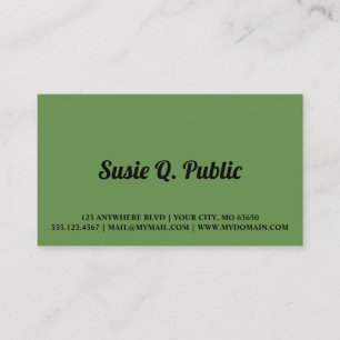Tiger Swallowtail Butterfly Business Card