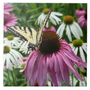 Tiger Swallowtail Butterfly Ceramic Tile